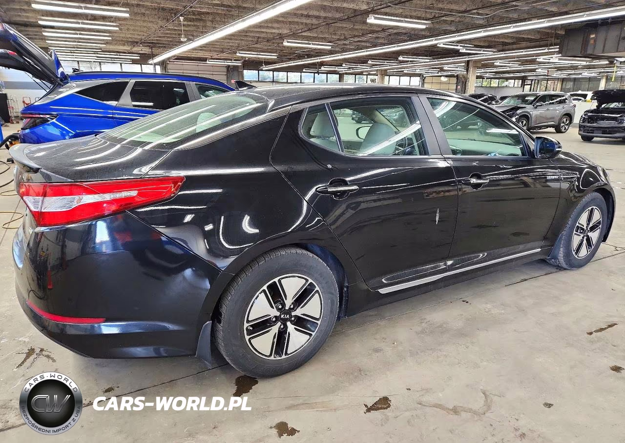 2013 Kia Optima Hybrid VIN:KNAGM4AD2D5053820 - 3
