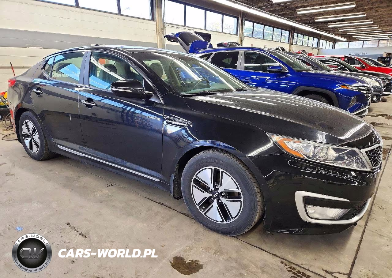 2013 Kia Optima Hybrid VIN:KNAGM4AD2D5053820 - 4