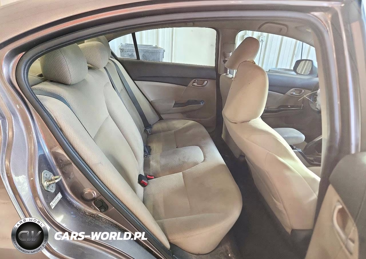 2013 Honda Civic Lx VIN:19XFB2F54DE094027 - 10