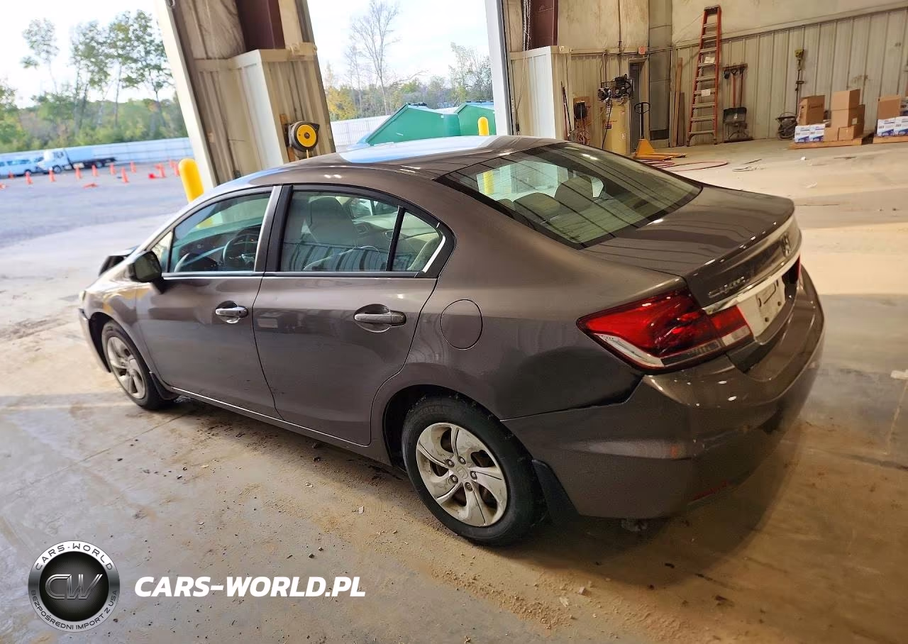 2013 Honda Civic Lx VIN:19XFB2F54DE094027 - 2