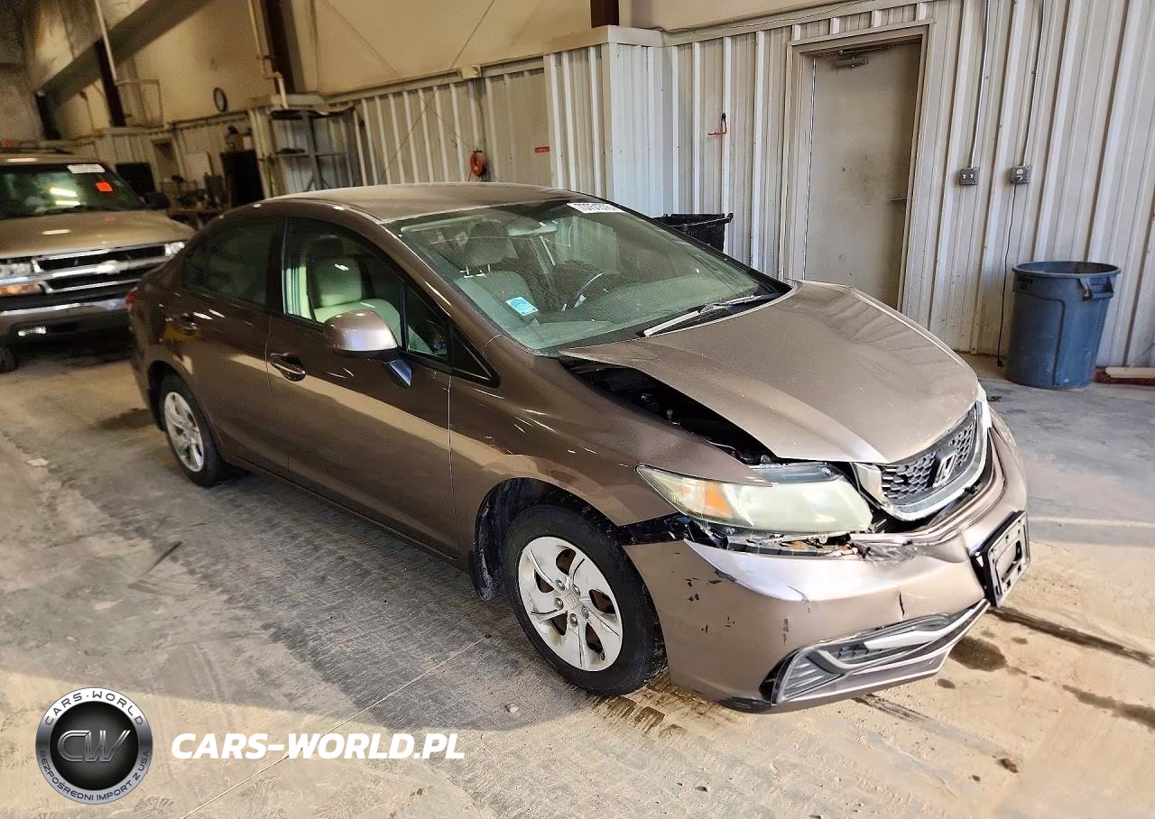 2013 Honda Civic Lx VIN:19XFB2F54DE094027 - 4