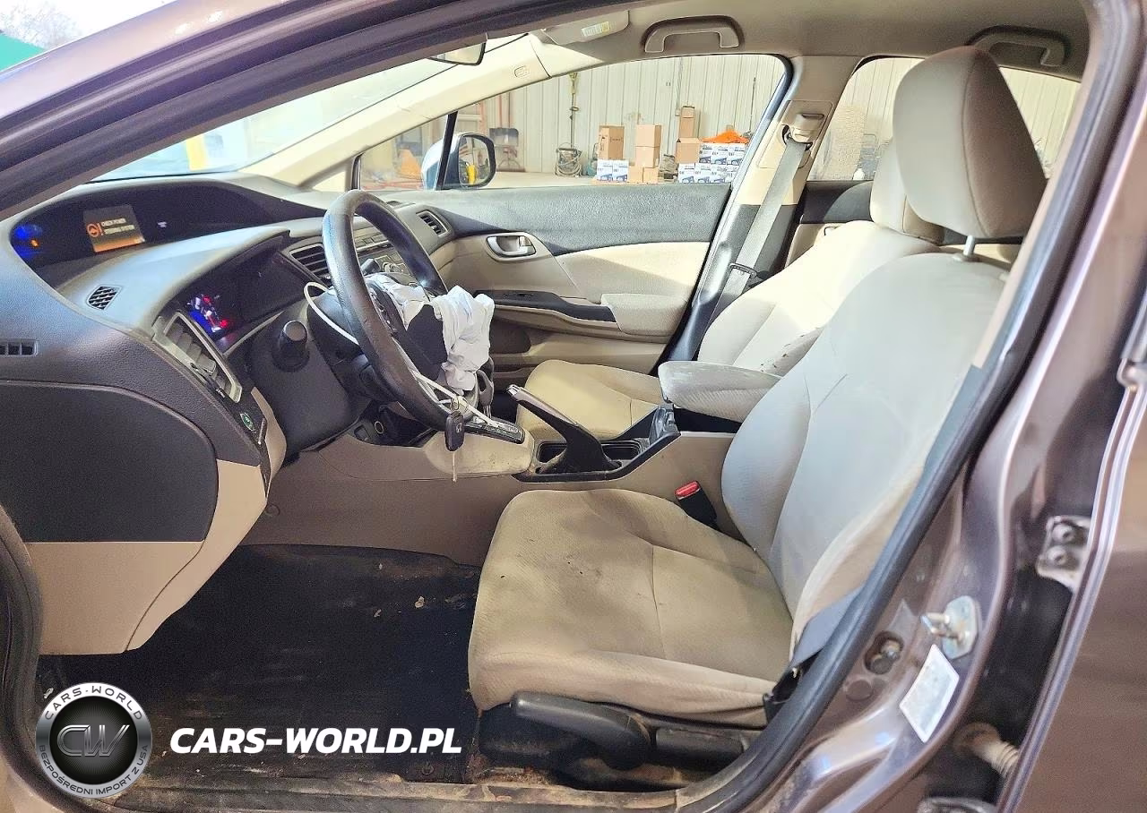 2013 Honda Civic Lx VIN:19XFB2F54DE094027 - 7
