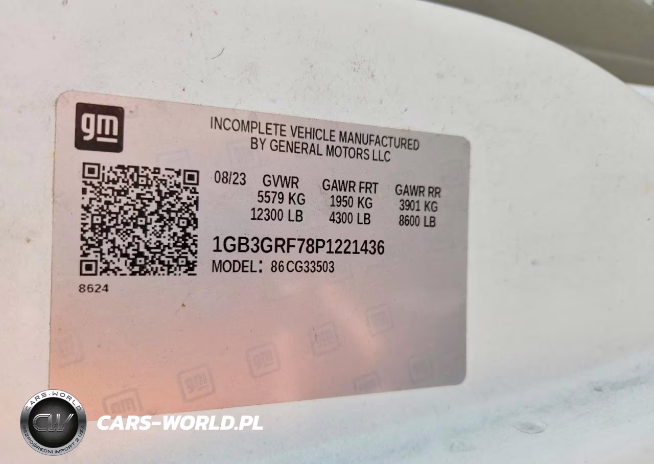 2023 Chevrolet Express G3500 VIN:1GB3GRF78P1221436 - 13