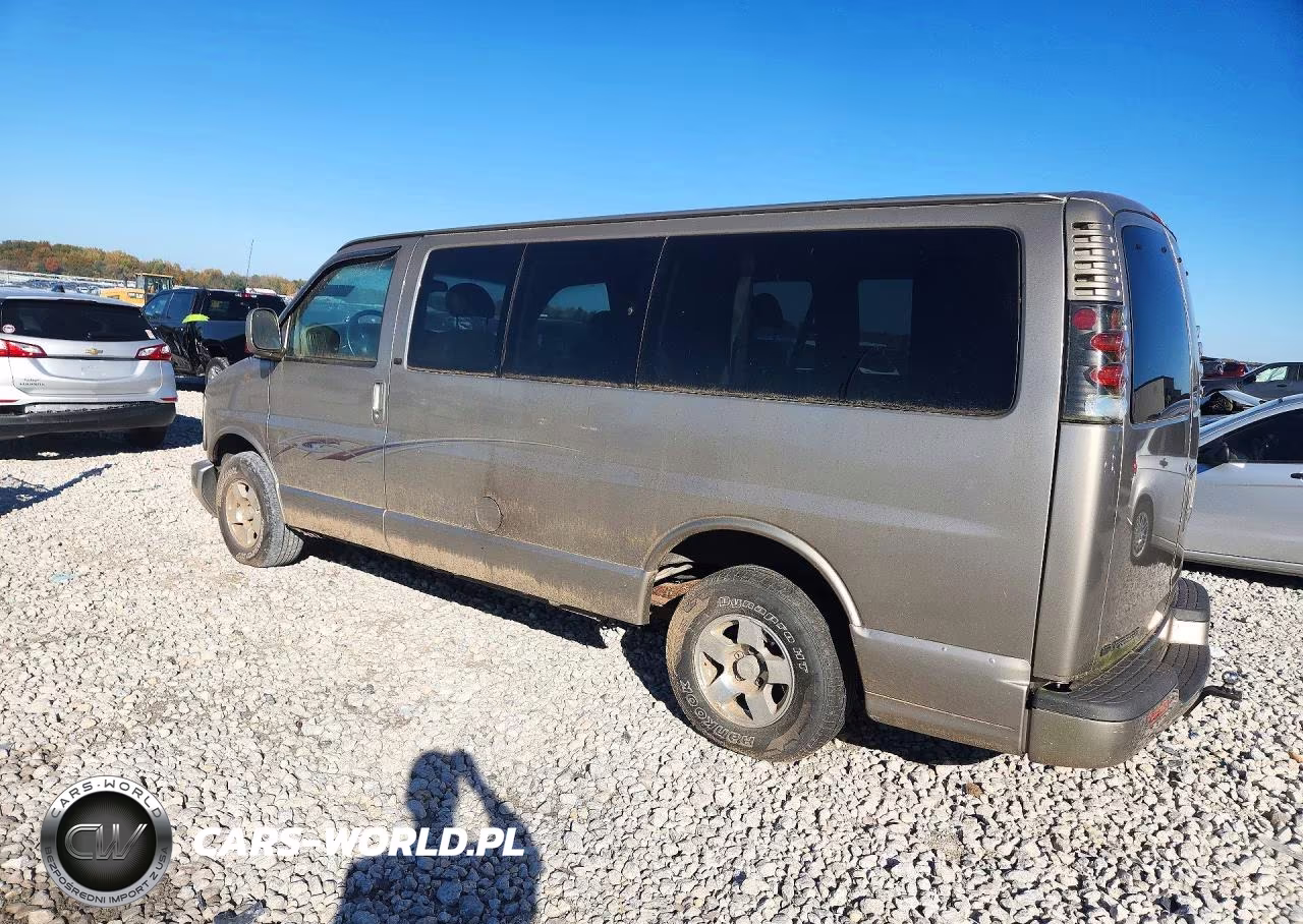 2002 Chevrolet Express G1500 VIN:1GNFG65R921132758 - 2