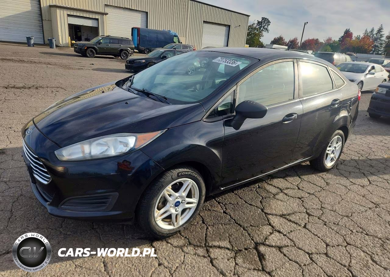 2017 Ford Fiesta Se VIN:3FADP4BJ7HM118572 - 1