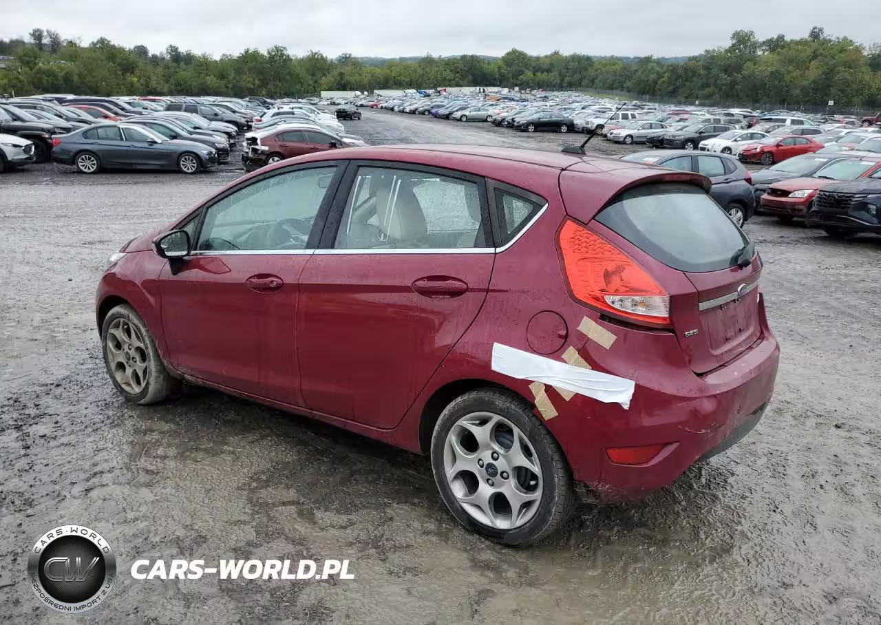 2011 Ford Fiesta Ses VIN:3FADP4FJ7BM166252 - 2