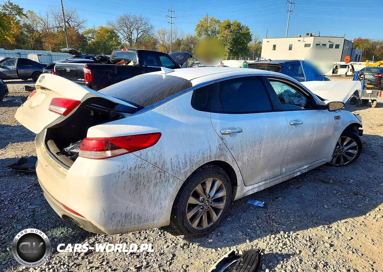 2016 Kia Optima Lx VIN:5XXGT4L38GG069580 - 3