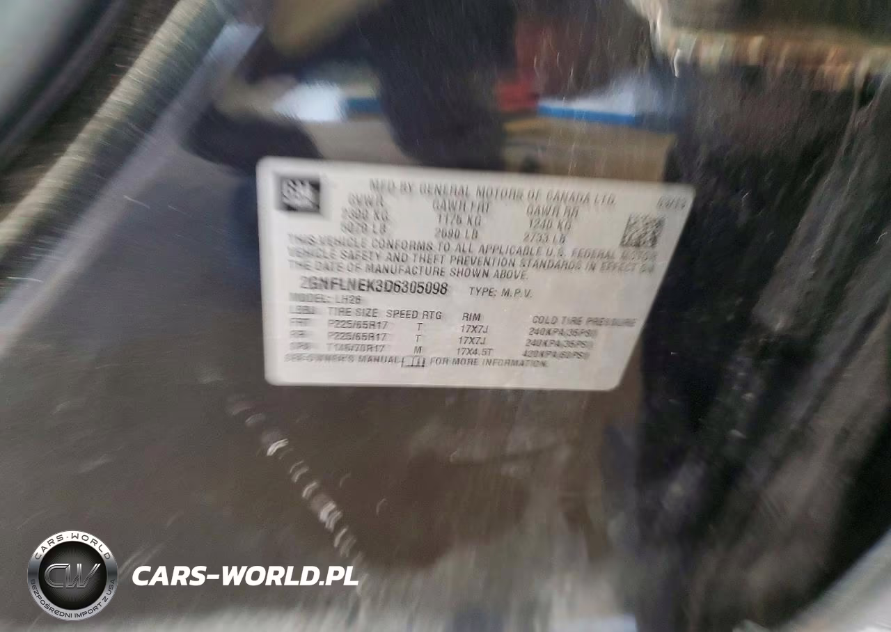 2013 Chevrolet Equinox Lt VIN:2GNFLNEK3D6305098 - 13