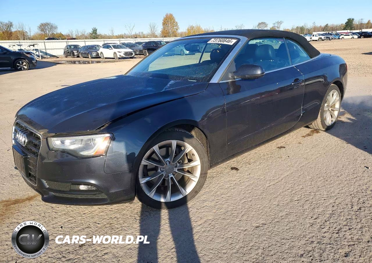 2013 Audi A5 Premium VIN:WAUCFAFH5DN008941 - 1