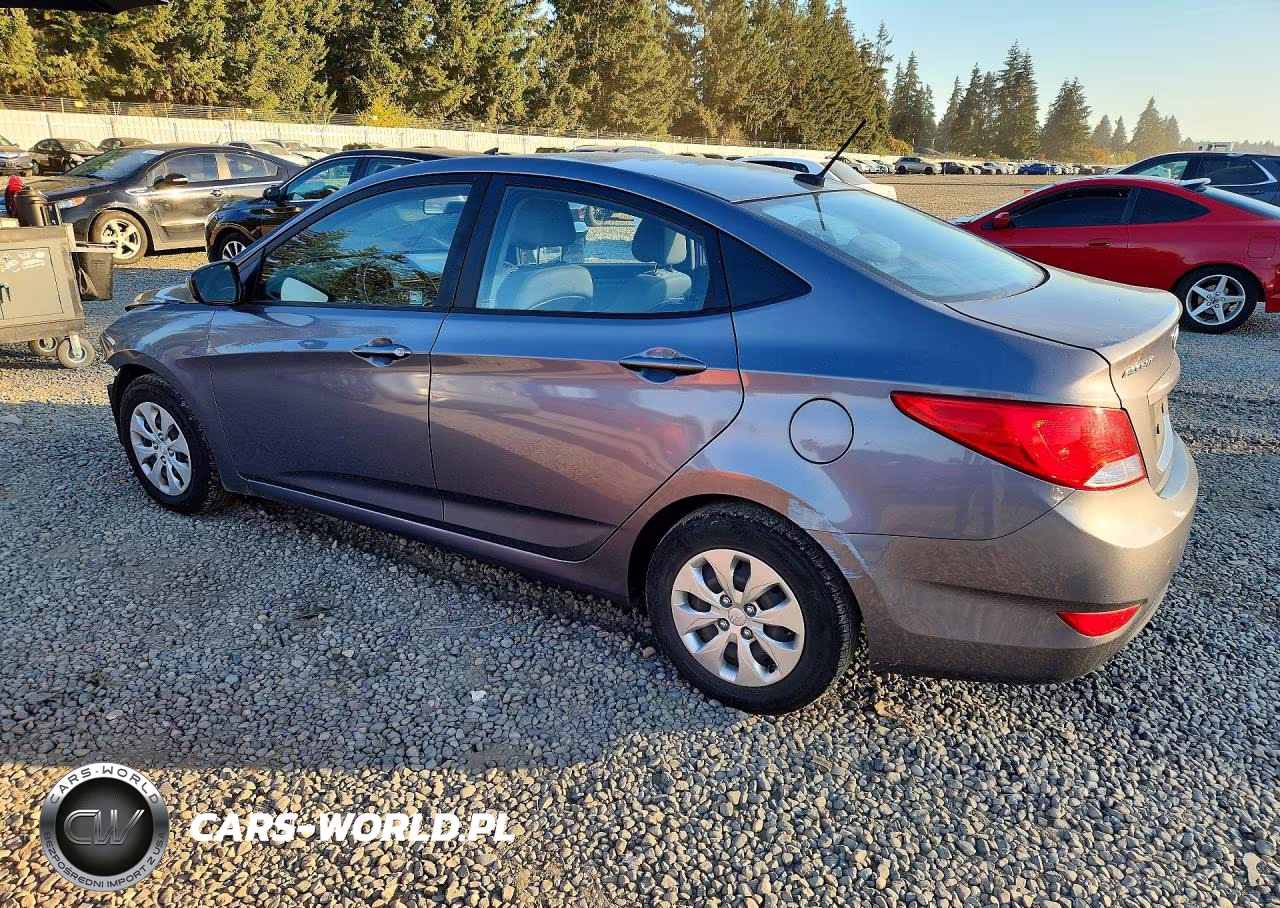 2017 Hyundai Accent Se VIN:KMHCT4AE3HU196618 - 2