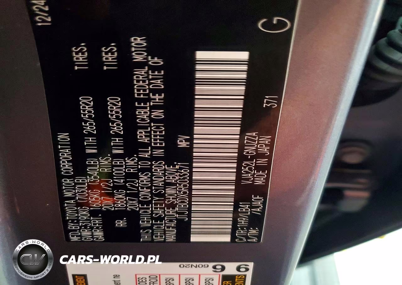 2024 Lexus Gx 550 Premium+ VIN:JTJTBCDX5R5033671 - 14
