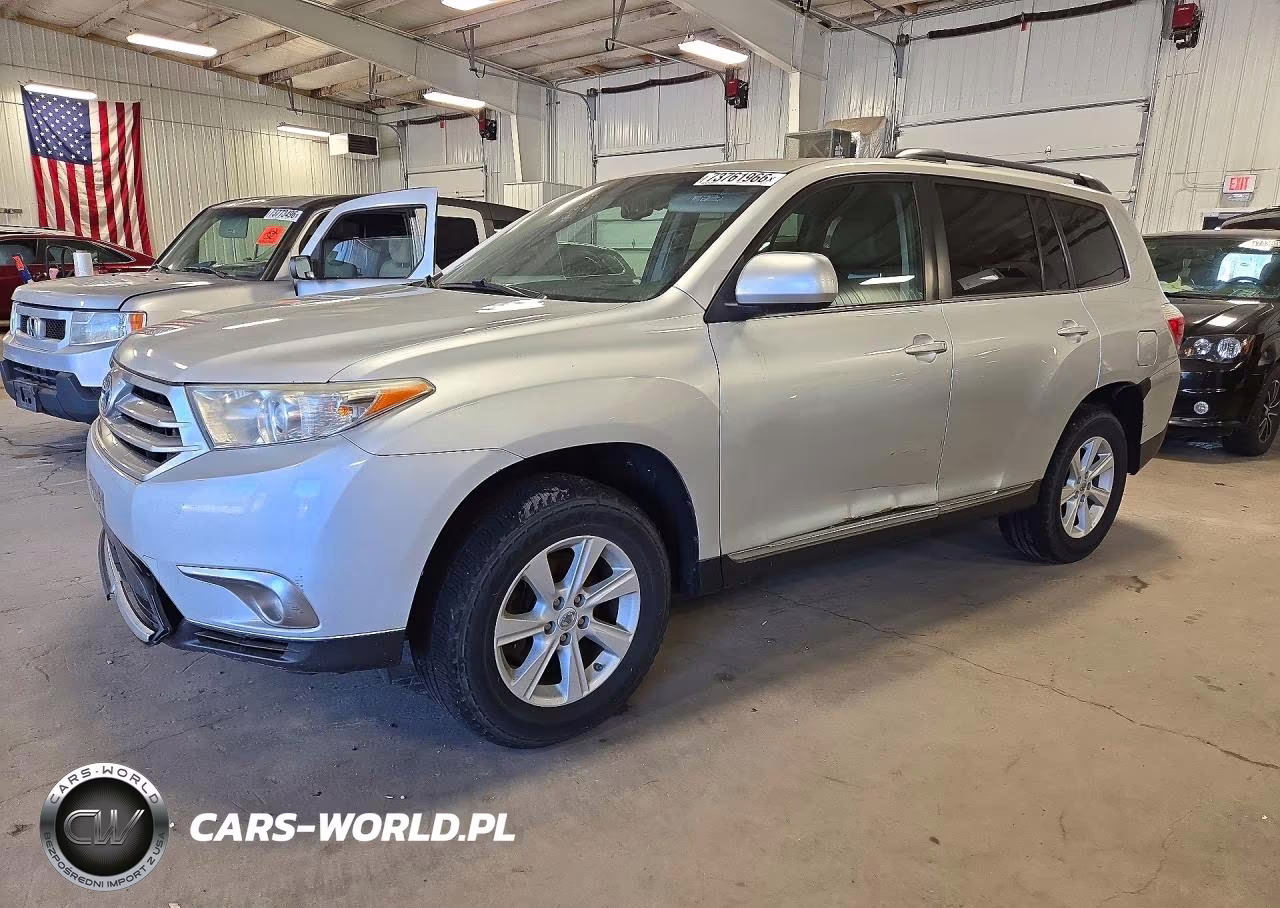2012 Toyota Highlander Se VIN:5TDBK3EH0CS168094 - 1