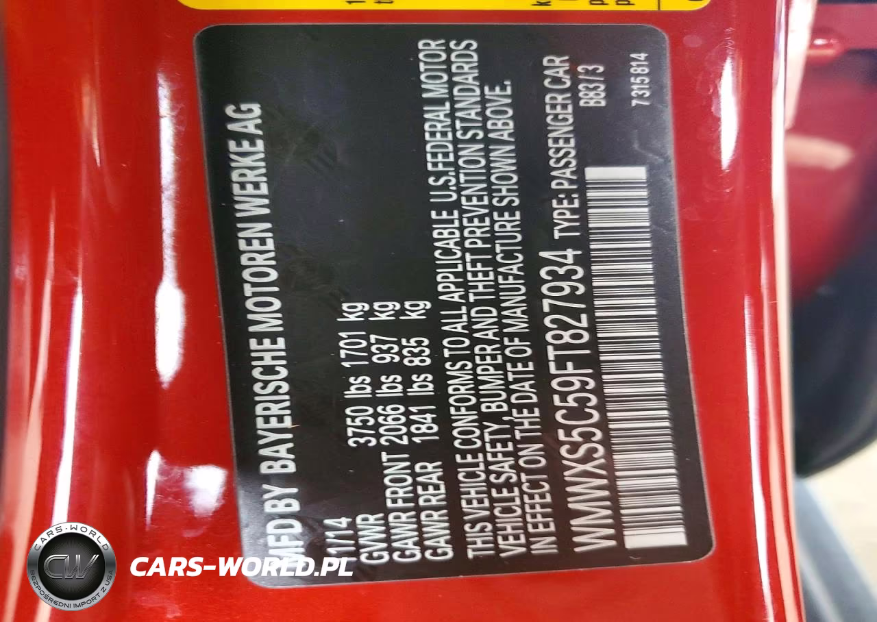 2015 Mini Cooper VIN:WMWXS5C59FT827934 - 12