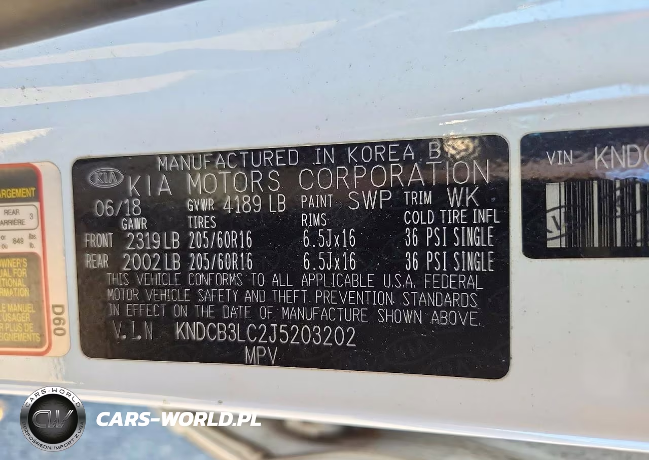 2018 Kia Niro Lx VIN:KNDCB3LC2J5203202 - 12