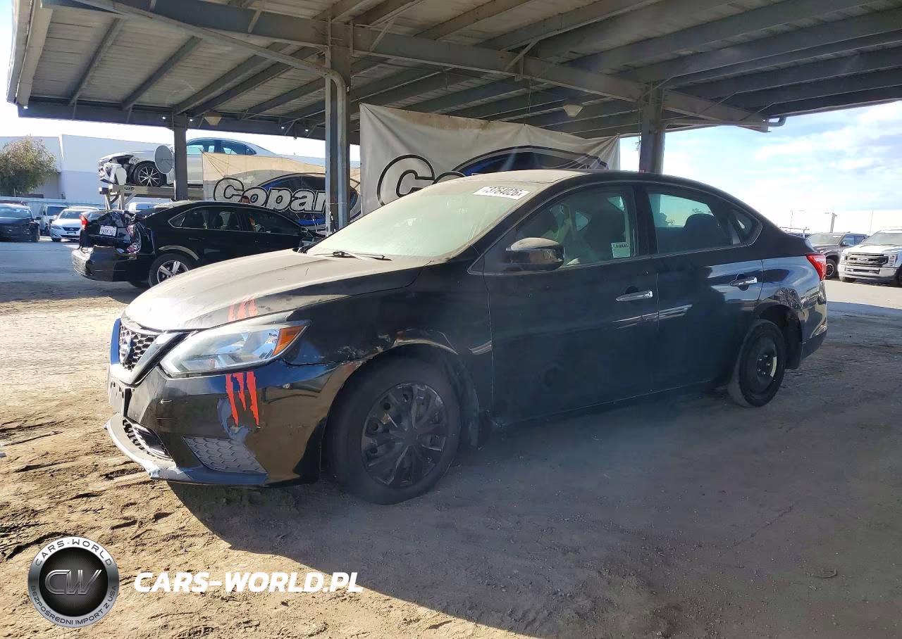2019 Nissan Sentra S VIN:3N1AB7AP9KY425991 - 1