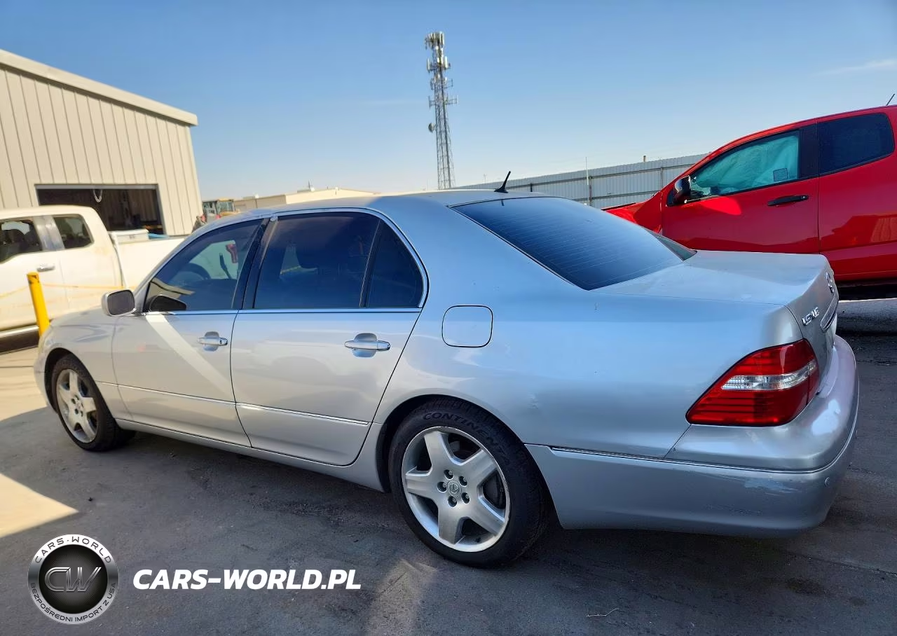 2005 Lexus Ls 430 VIN:JTHBN36F655017529 - 2