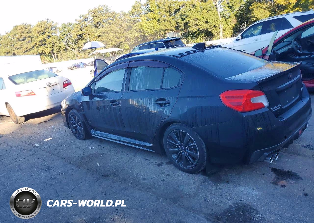 2015 Subaru Wrx Limited VIN:JF1VA1J61F8801452 - 2