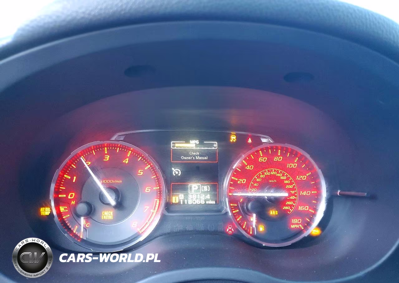 2015 Subaru Wrx Limited VIN:JF1VA1J61F8801452 - 9