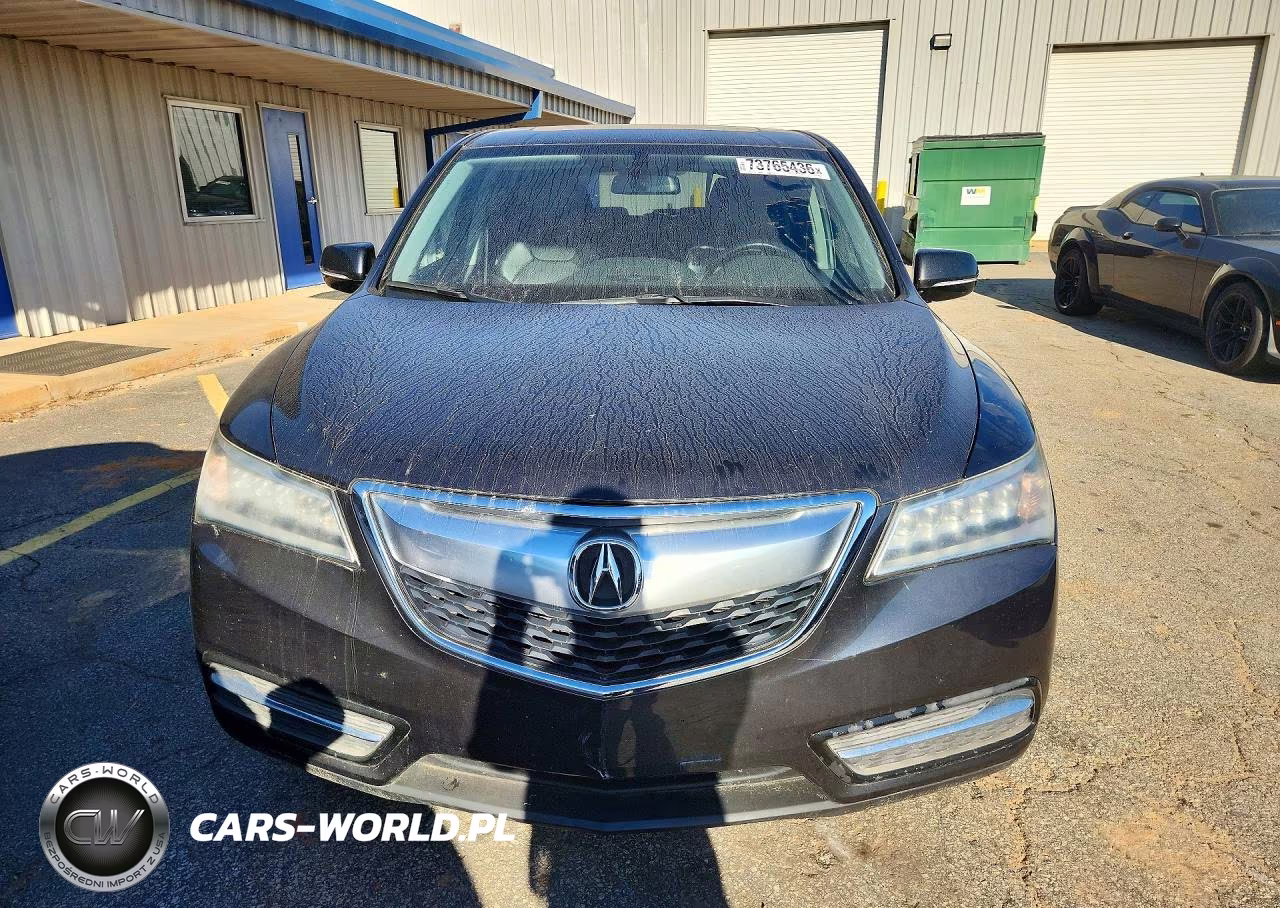 2016 Acura Mdx VIN:5FRYD4H21GB039808 - 5
