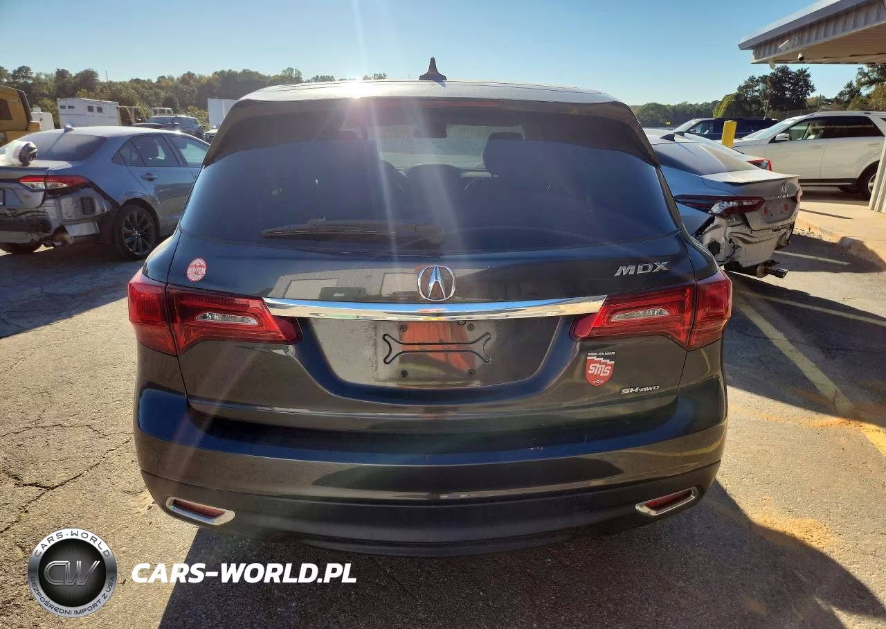 2016 Acura Mdx VIN:5FRYD4H21GB039808 - 6