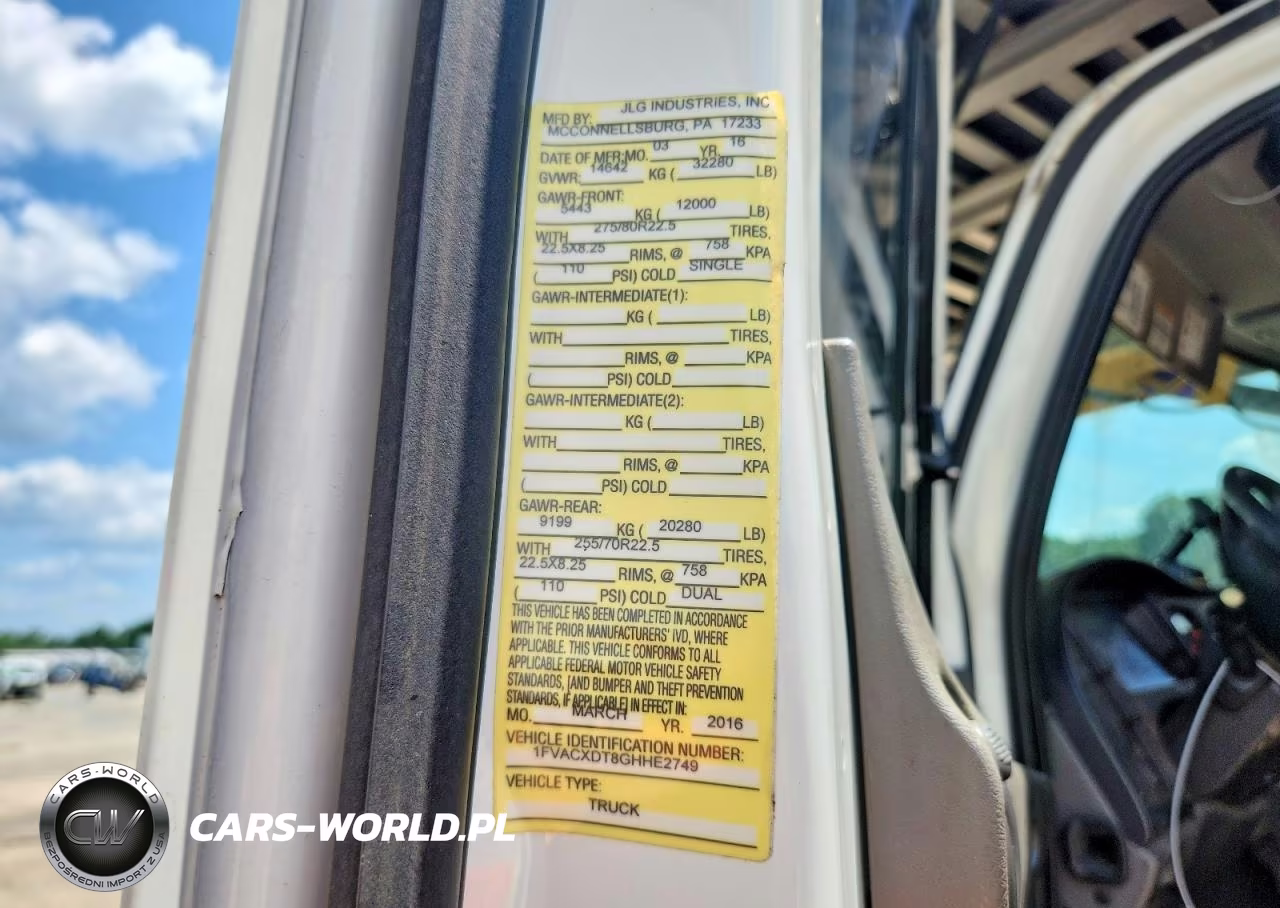2016 Freightliner Business Class M2 Rollback Tow Truck VIN:1FVACXDT8GHHE2749 - 12