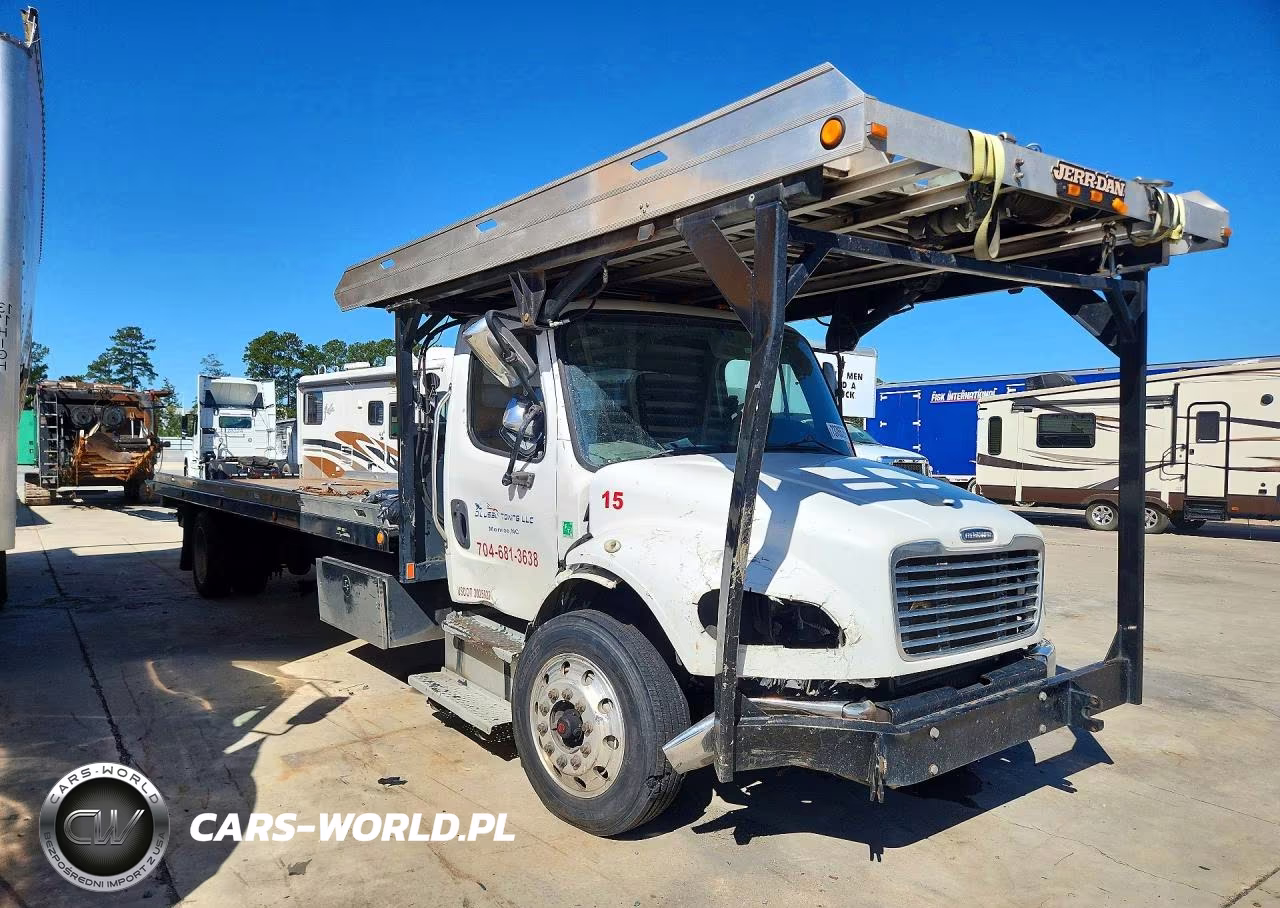 2016 Freightliner Business Class M2 Rollback Tow Truck VIN:1FVACXDT8GHHE2749 - 4