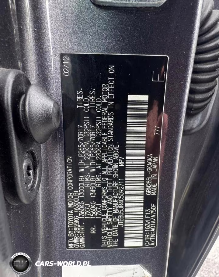 2012 Toyota 4Runner Sr5 VIN:JTEBU5JR4C5092711 - 12