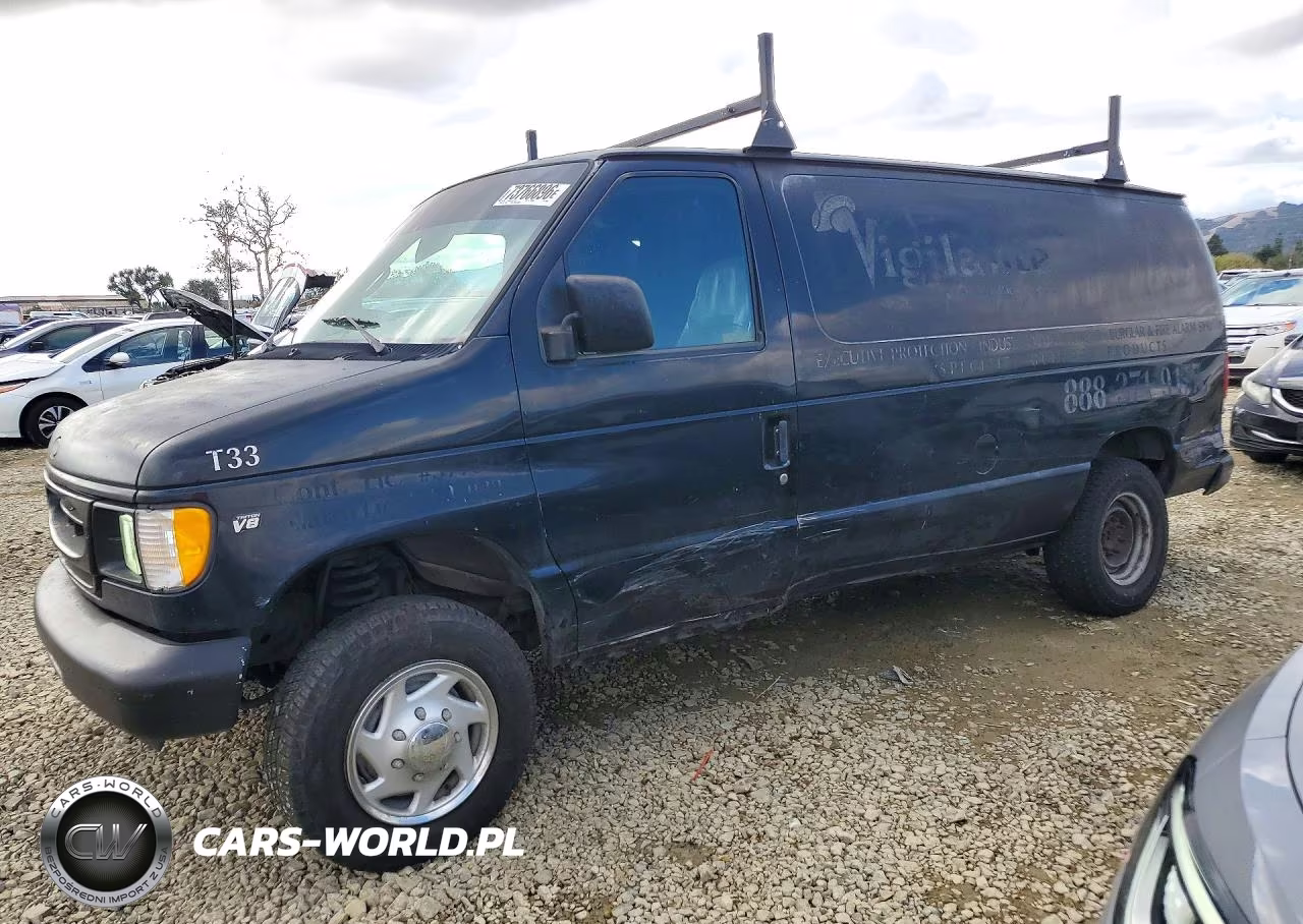 2001 Ford E250 Delivery Van VIN:1FTNE24L21HA80508 - 1