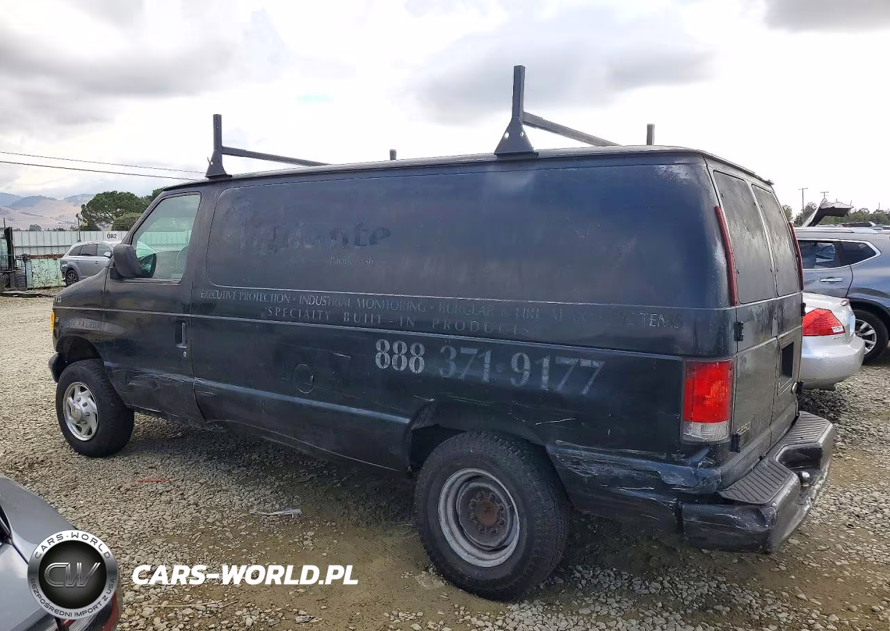 2001 Ford E250 Delivery Van VIN:1FTNE24L21HA80508 - 2