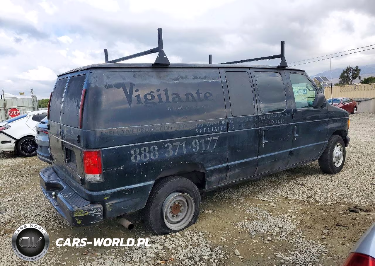2001 Ford E250 Delivery Van VIN:1FTNE24L21HA80508 - 3
