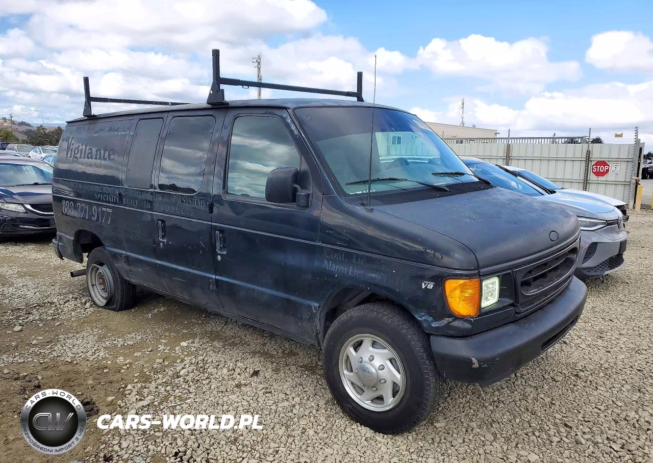 2001 Ford E250 Delivery Van VIN:1FTNE24L21HA80508 - 4