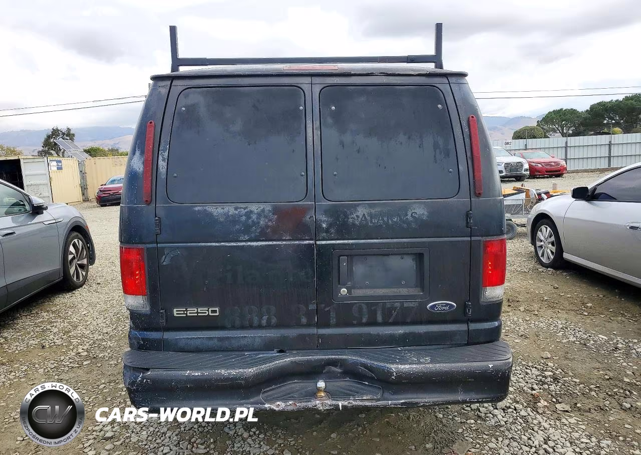 2001 Ford E250 Delivery Van VIN:1FTNE24L21HA80508 - 6