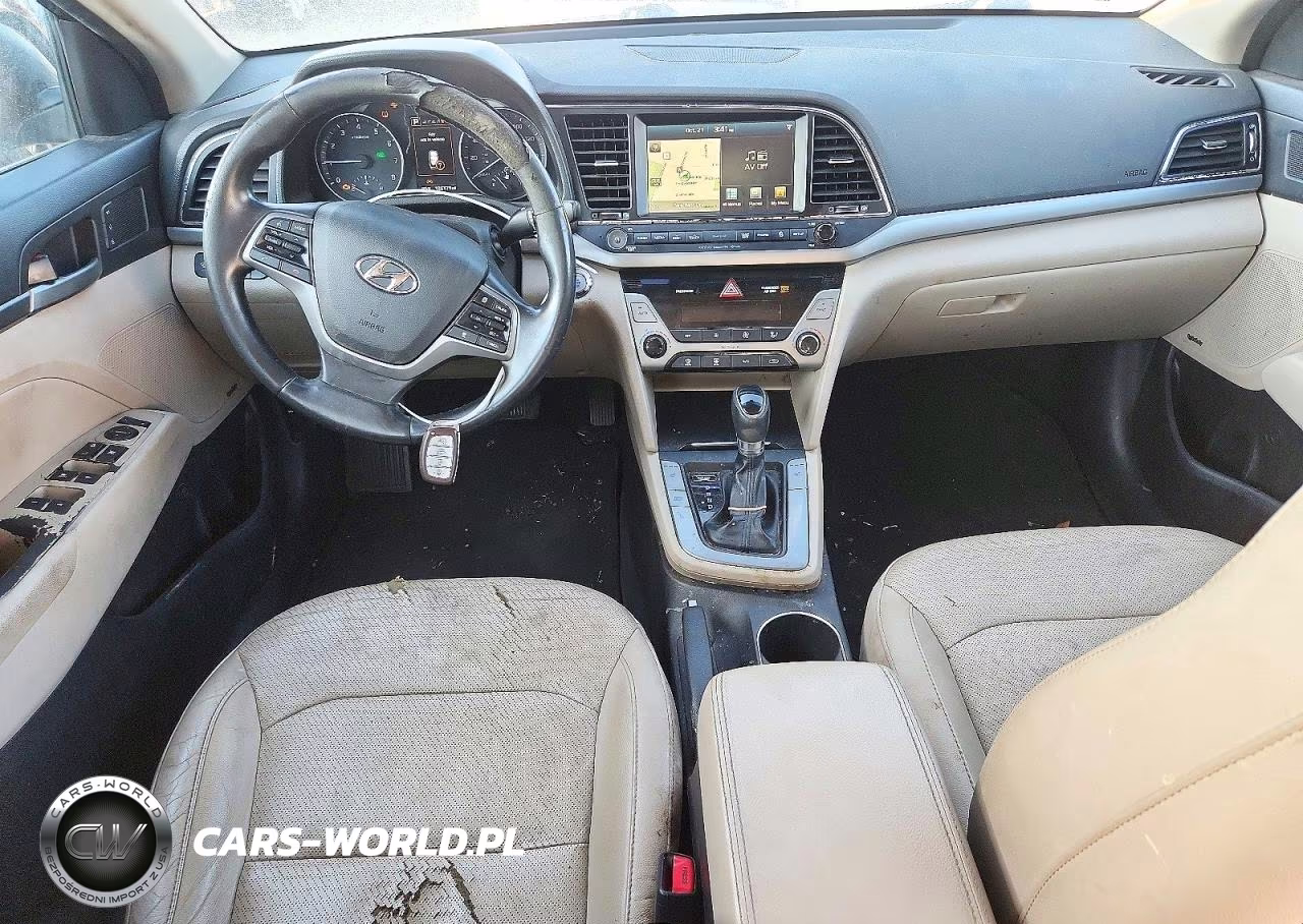 2017 Hyundai Elantra Limited VIN:5NPD84LF7HH019919 - 8