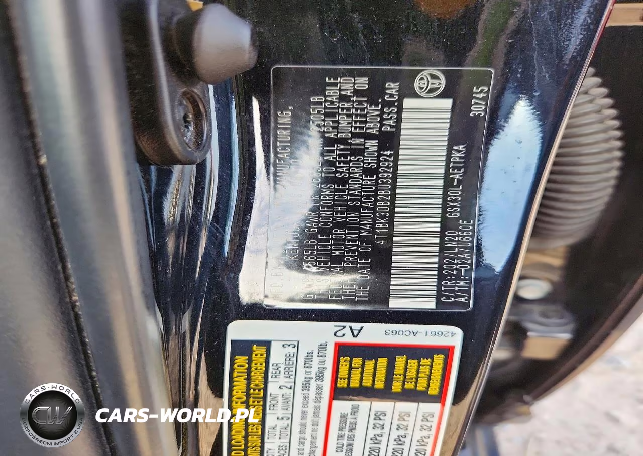 2011 Toyota Avalon Limited VIN:4T1BK3DB2BU392924 - 12