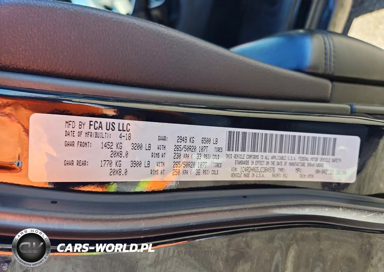2018 Dodge Durango Sxt VIN:1C4RDHAG5JC384976 - 13