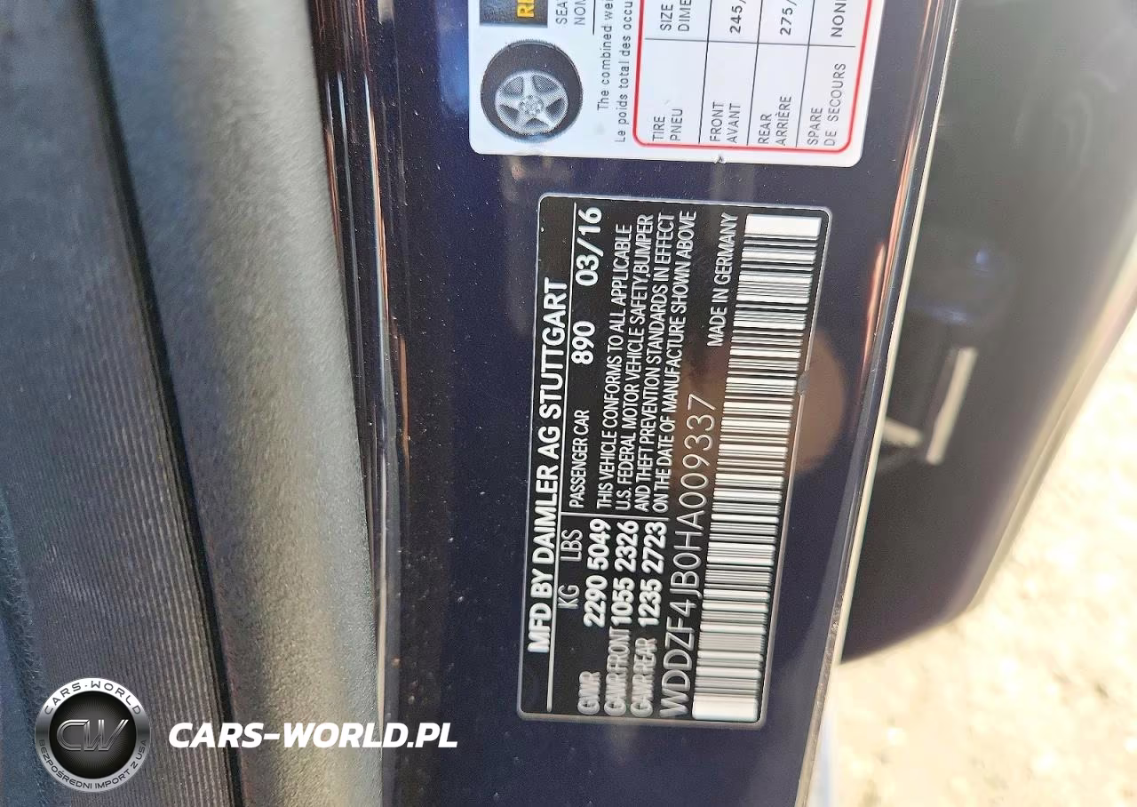 2017 Mercedes-Benz E 300 VIN:WDDZF4JB0HA009337 - 12