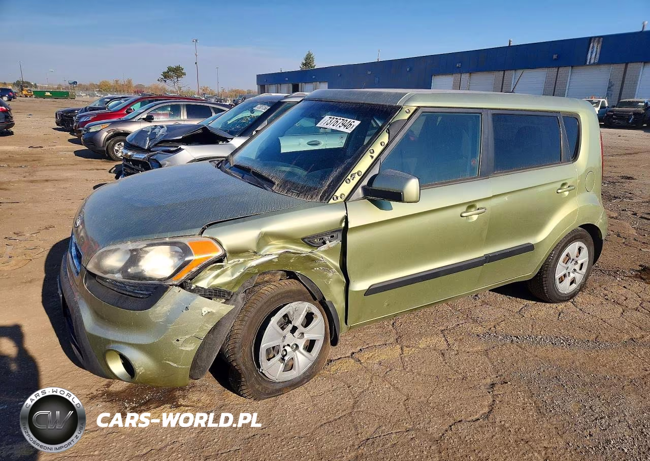 2012 Kia Soul Base VIN:KNDJT2A58C7443302 - 1