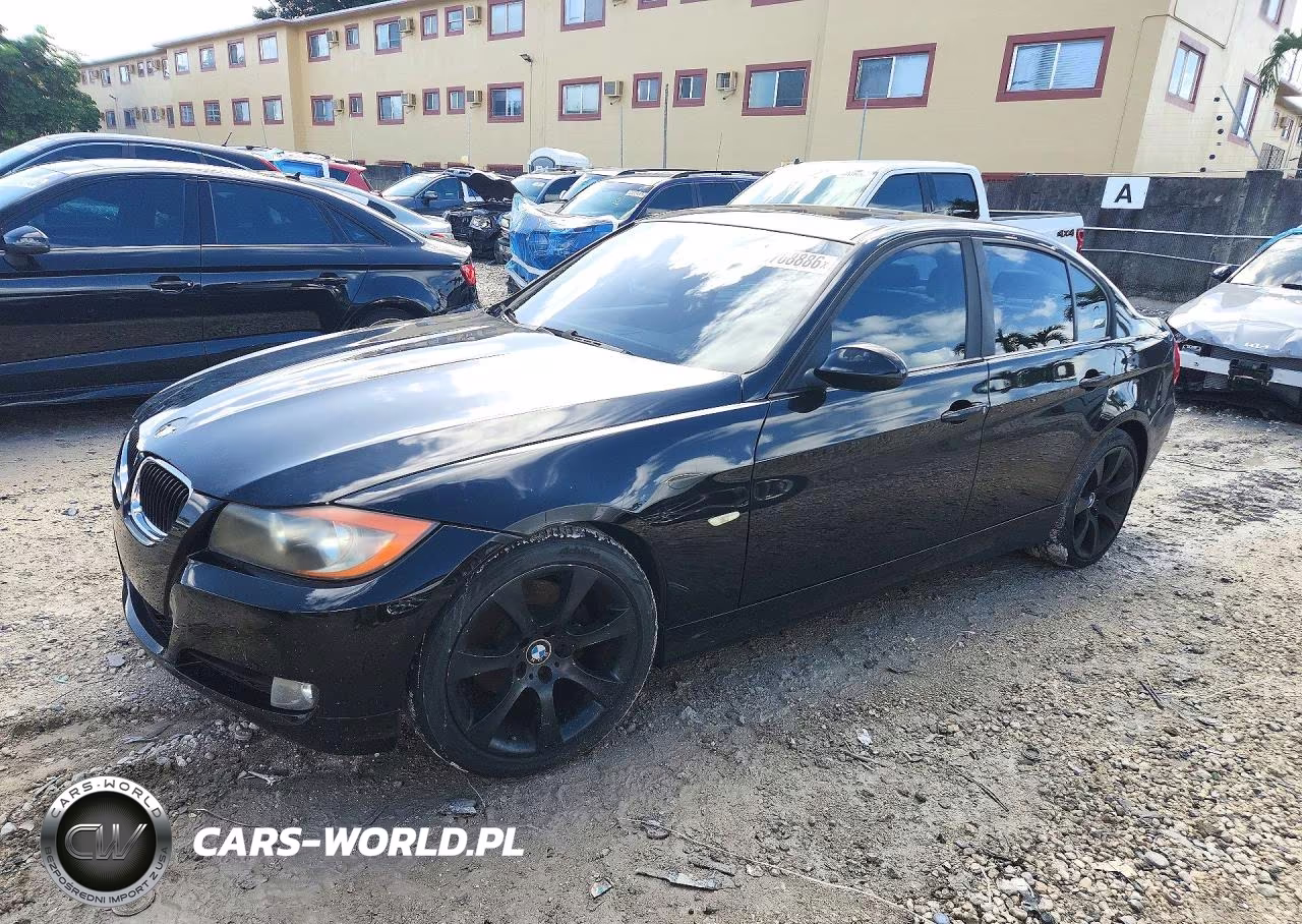 2008 BMW 328 I VIN:WBAVA37558ND55721 - 1