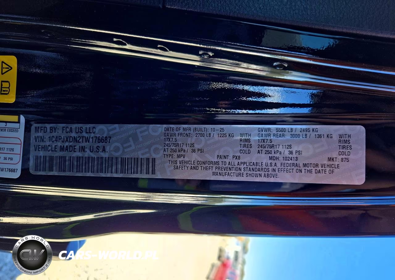 2026 Jeep Wrangler Sport VIN:1C4PJXDN2TW176687 - 13