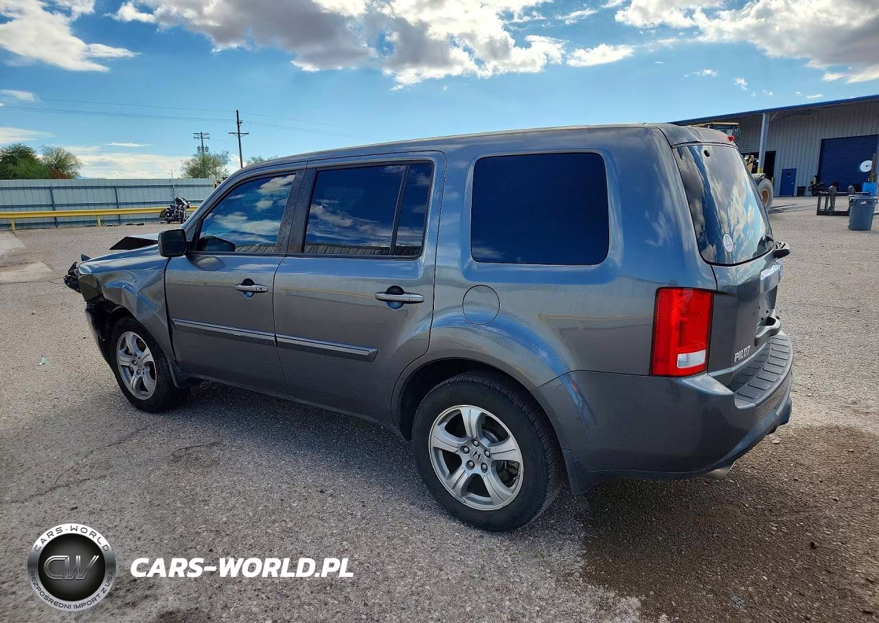 2012 Honda Pilot Ex VIN:5FNYF3H49CB037676 - 2