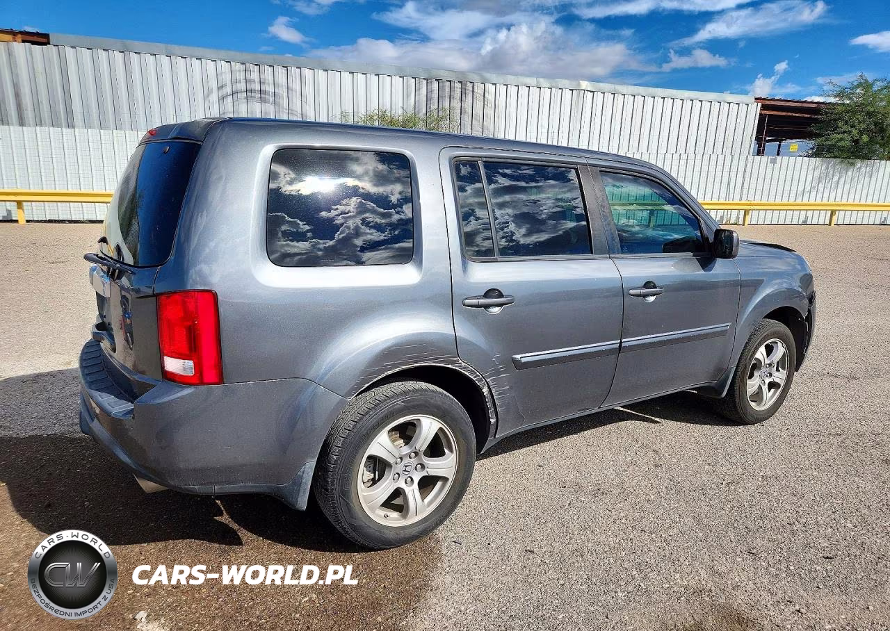 2012 Honda Pilot Ex VIN:5FNYF3H49CB037676 - 3