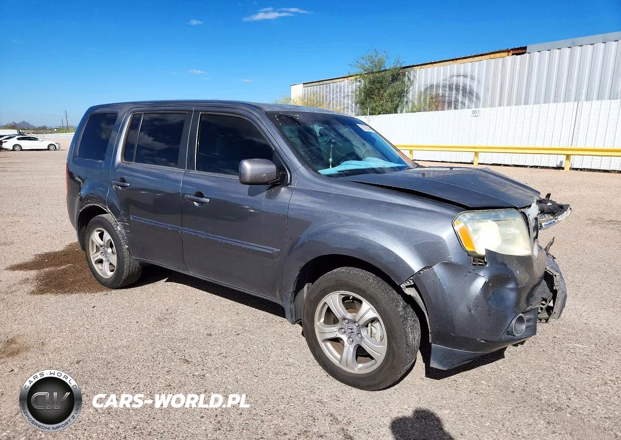 2012 Honda Pilot Ex VIN:5FNYF3H49CB037676 - 4