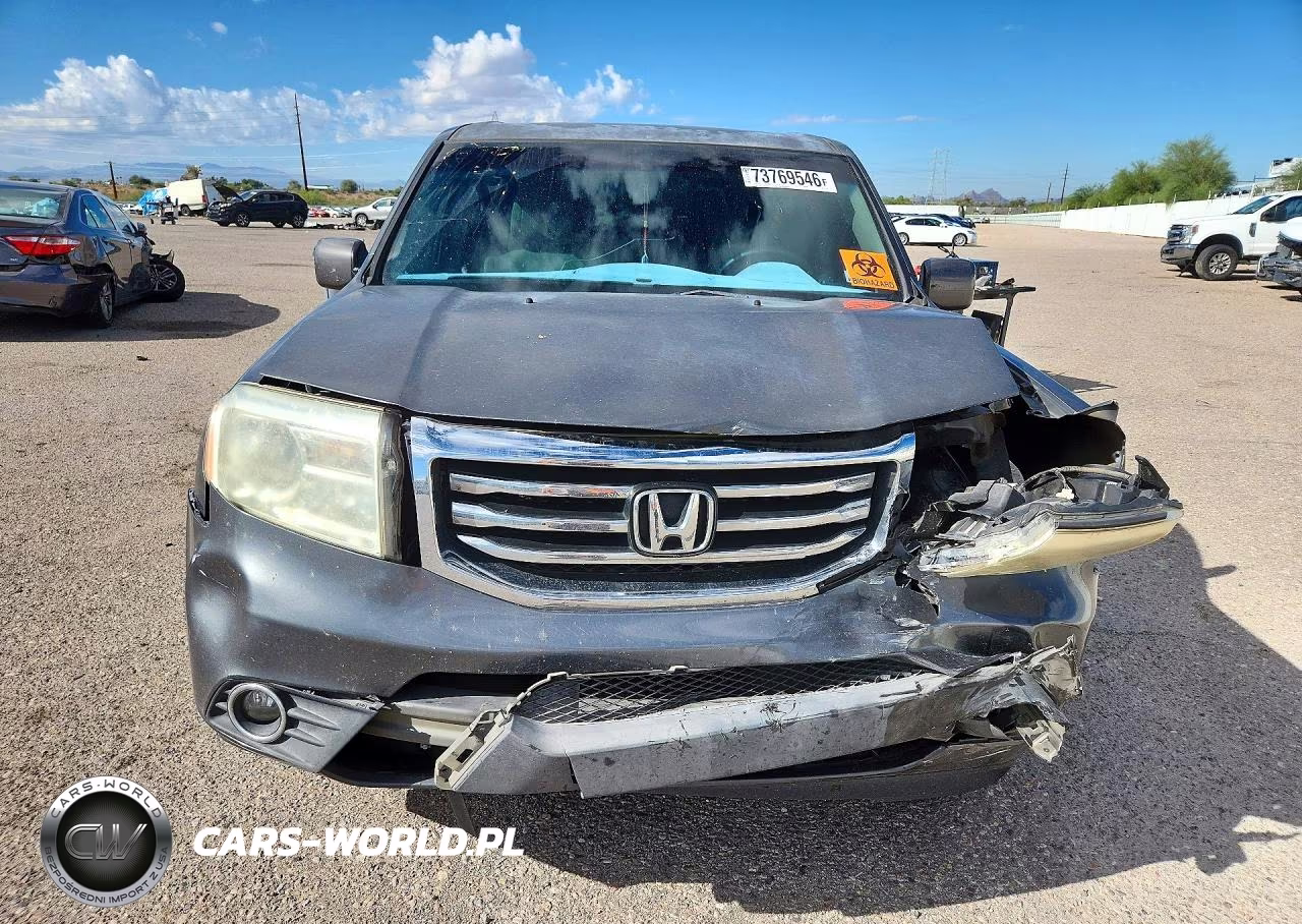 2012 Honda Pilot Ex VIN:5FNYF3H49CB037676 - 5