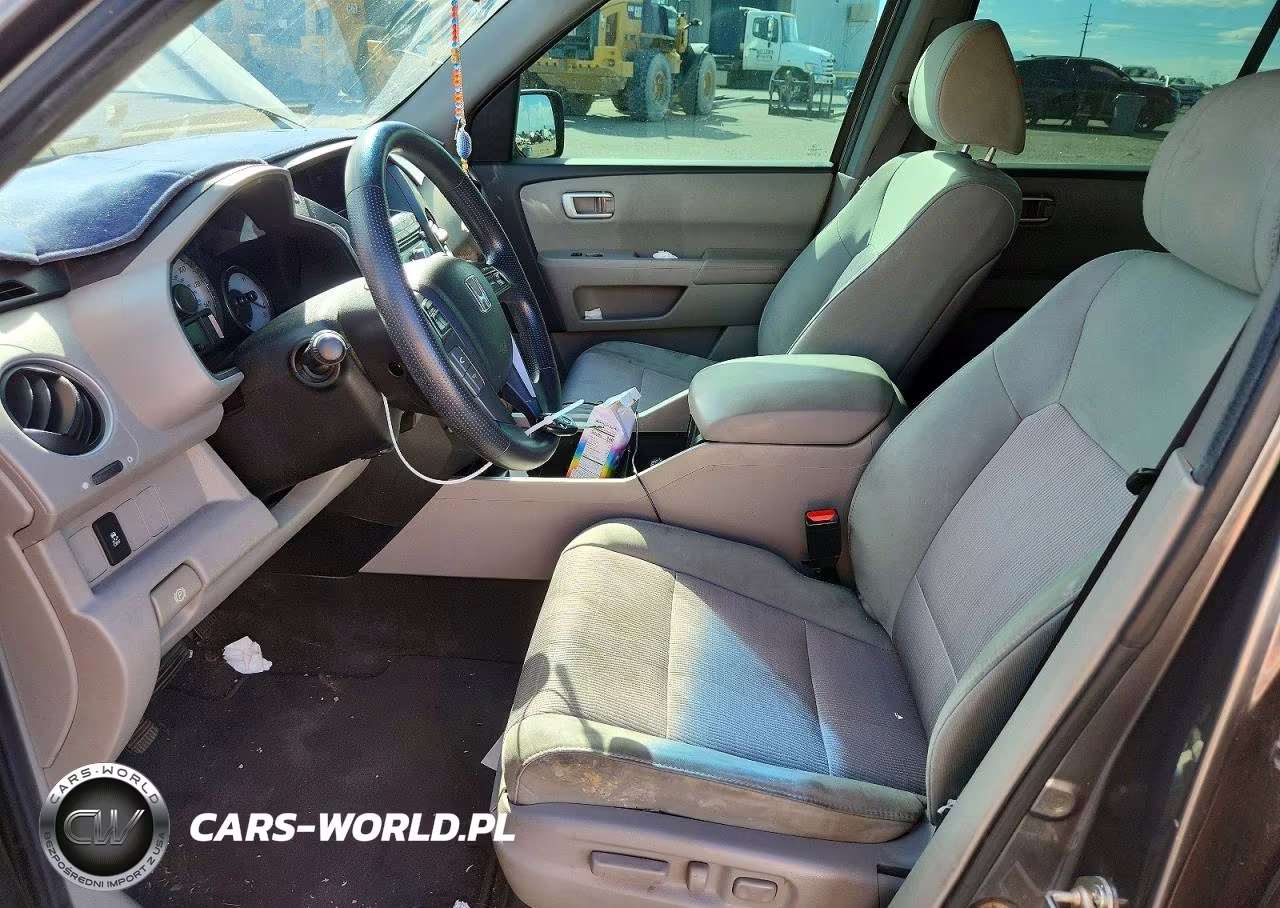 2012 Honda Pilot Ex VIN:5FNYF3H49CB037676 - 7