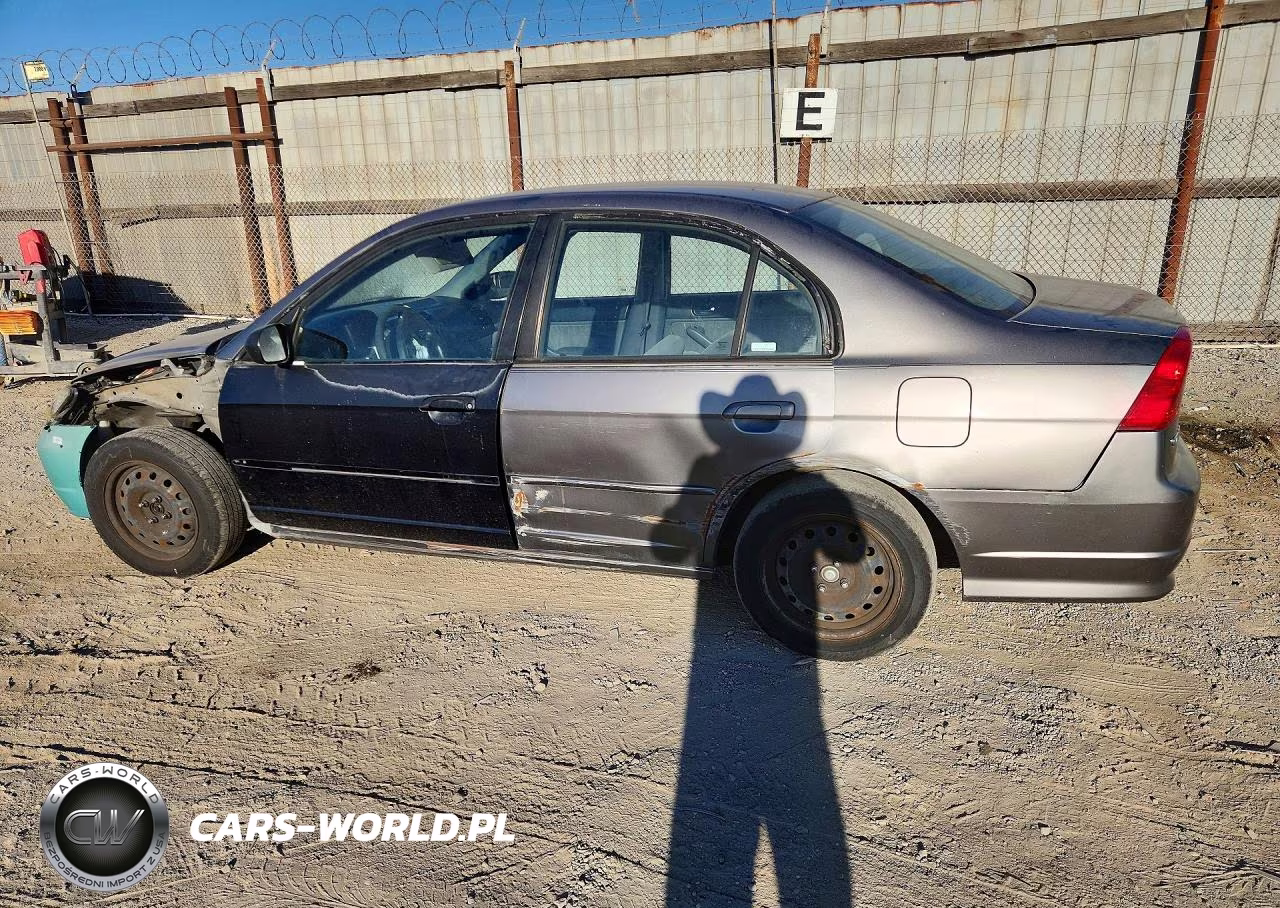 2004 Honda Civic Lx VIN:2HGES16554H638417 - 2