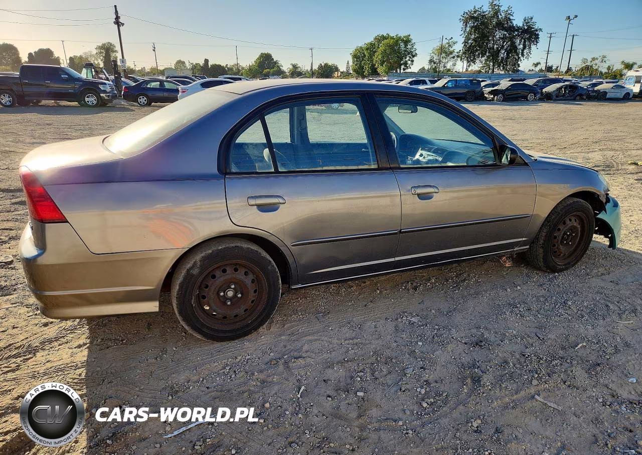2004 Honda Civic Lx VIN:2HGES16554H638417 - 3