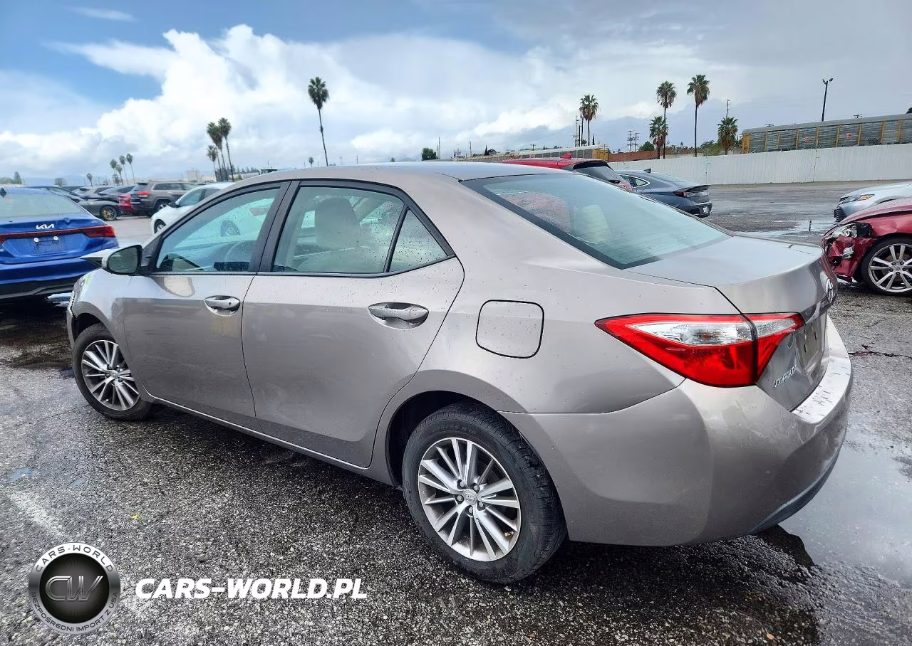 2014 Toyota Corolla Le Plus VIN:5YFBURHE7EP103074 - 2