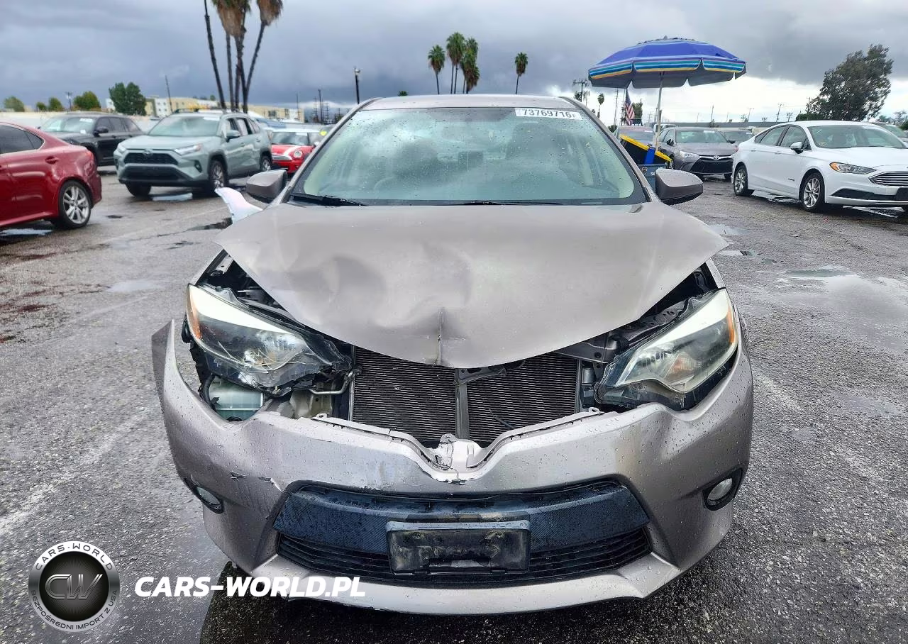 2014 Toyota Corolla Le Plus VIN:5YFBURHE7EP103074 - 5