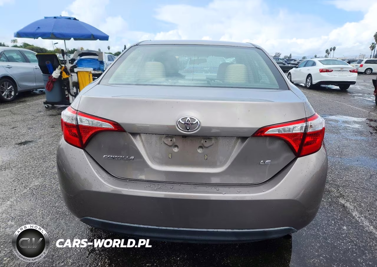 2014 Toyota Corolla Le Plus VIN:5YFBURHE7EP103074 - 6