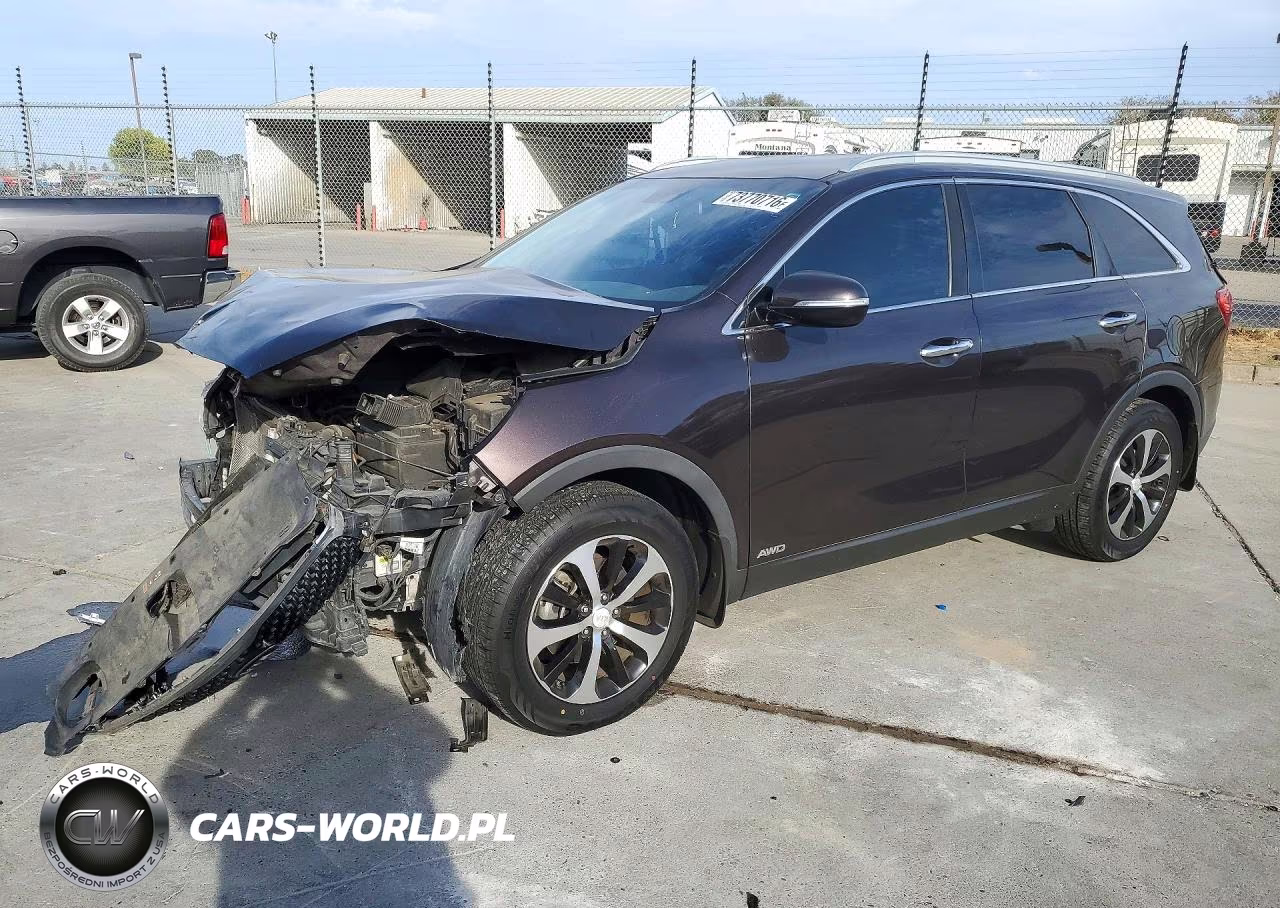 2016 Kia Sorento Ex VIN:5XYPHDA1XGG042038 - 1